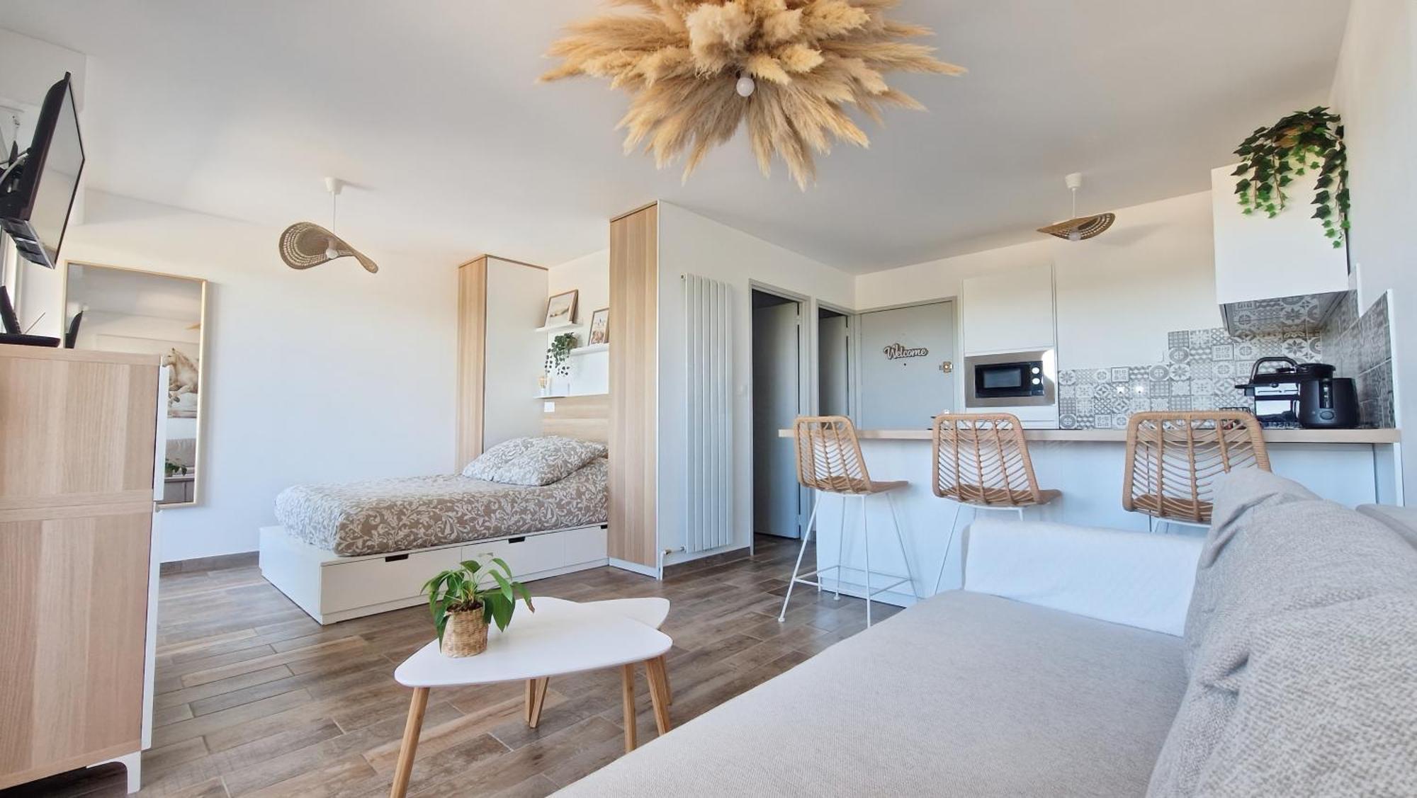 Apartmán Sable & Pampas - Meuble De Tourisme 5 Etoiles Carnon-Plage Exteriér fotografie